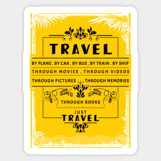 travel Sticker